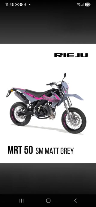 Rieju MRT 50 SM Matt Grey