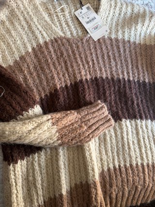 Jersey nuevo zara tonos marrones