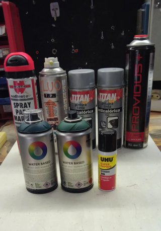 Sprays Anticalórico, Marcador,Color, Activador