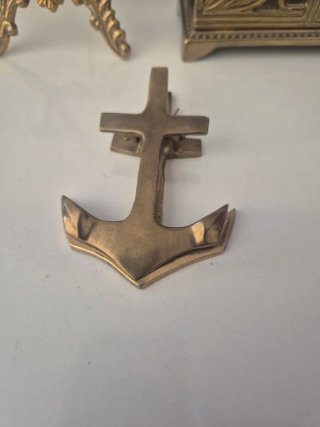 Adorno escritorio bronce vintage