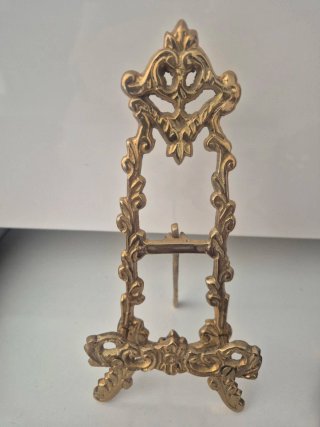 Adorno escritorio bronce vintage