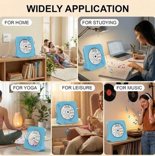 Reproductor CD Portátil Bluetooth AUX FM NUEVO