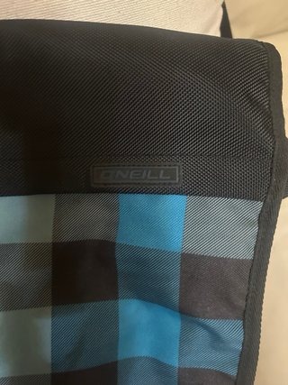 Cartera O'Neill Cuadros Azul y Negro