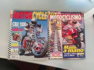 Lote revistas moto