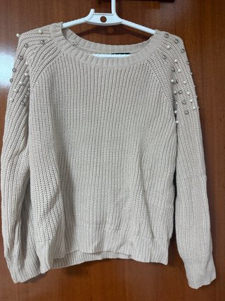 Jersey con perlas