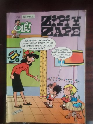 Cómic Zipi Zape