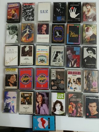 Lote 31 Cassettes Pop Rock Variados