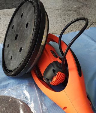 Lijadora Techo VEVOR L225-JCL + Accesorios