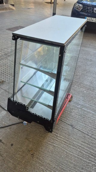 Expositor refrigerado cristal