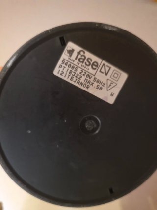 Lámpara escritorio vintage FASE Modelo Teja (80s)
