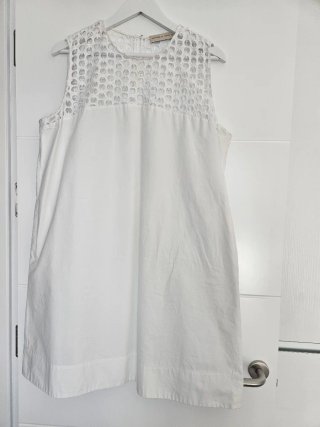 Vestido blanco Purificación García