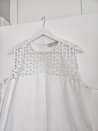 Vestido blanco Purificación García