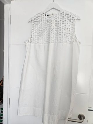 Vestido blanco Purificación García