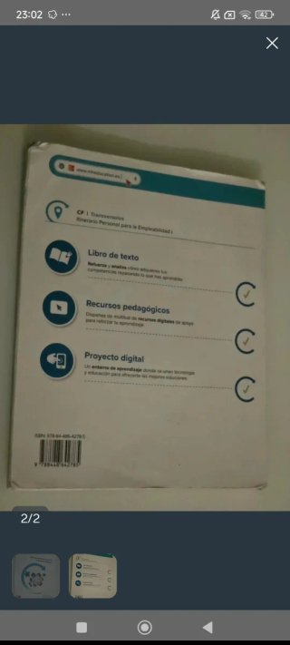 Libros primer curso ciclos Formativos Grado medio.