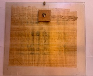 Cuadro Egipcio Antiguo Papiro