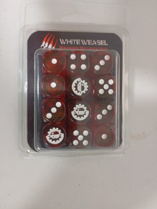 Dados White Weasel Adeptus Mechanicus (2)