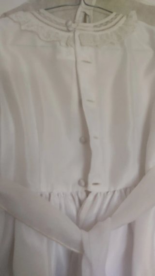 Vestido fiesta/comunión RBA blanco talla única