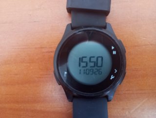 Reloj Digital Pulsera DECATHLON Negro