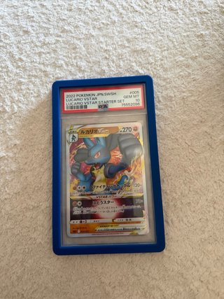 Carta Pokémon Lucario VSTAR PSA 10 GEM MT
