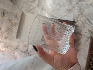 Decantador y 6 vasos de whisky Selecta