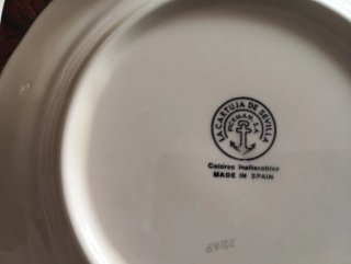 Juego de merienda La Cartuja de Sevilla