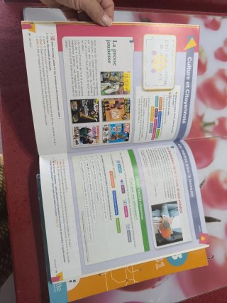 Libro de francés Parcours 3°ESO