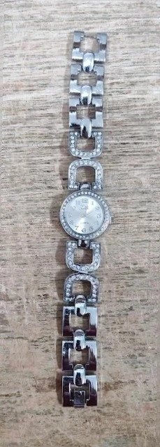 Orologio bracciale Donna Silver - Strass e Punti