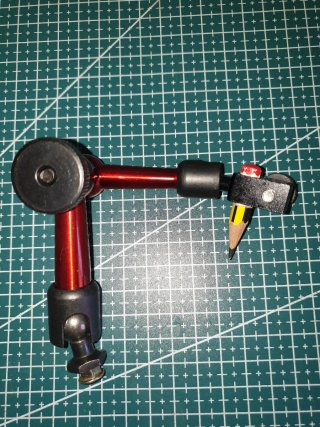 Brazo Articulado Metálico para Torno Unimat