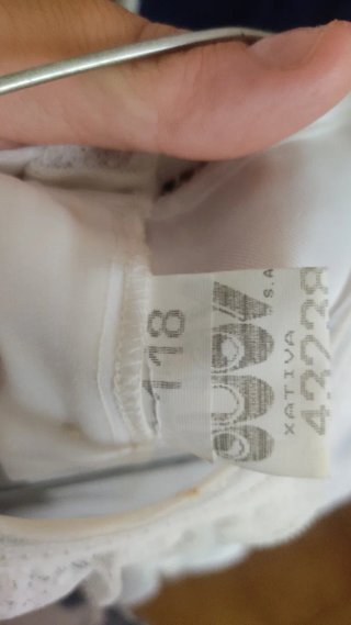 Vestido de comunión/fiesta blanco