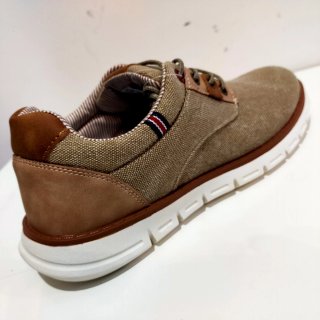 Scarpe uomo sportive beige/marrone