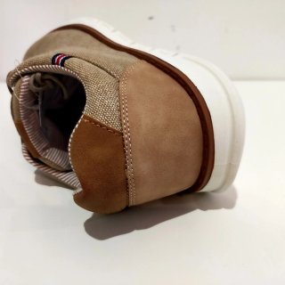 Scarpe uomo sportive beige/marrone