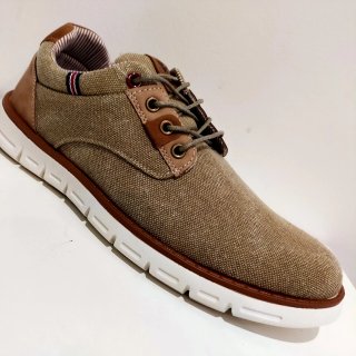 Scarpe uomo sportive beige/marrone