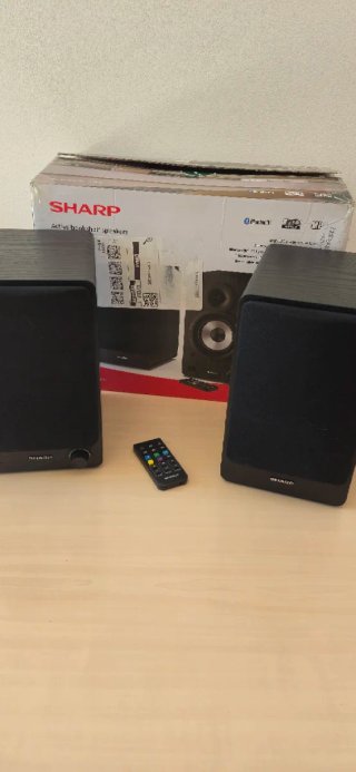 Altavoces Sharp CP-SS30BK 60W RMS + Mando