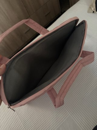 Estuche para portátil rosa