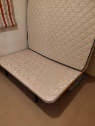 Somier + Colchón Viscoelástico 135 cm, urge venta
