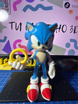 Figura Sonic con Anillo