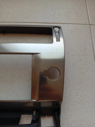 Molduras aluminio Citroen C4 carcasas consola