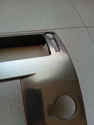 Molduras aluminio Citroen C4 carcasas consola
