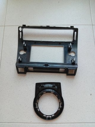 Molduras aluminio Citroen C4 carcasas consola