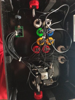 Mando Arcade Fabricación Casera Metal Slug
