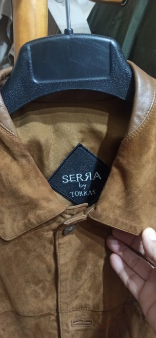 Chaqueta de Piel ovina Sergio Tacchini Marrón