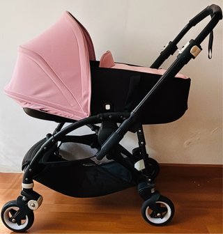 Carro Bugaboo Bee5, con capazo, silla y maxicosi.