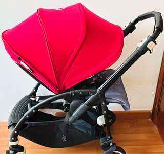 Carro Bugaboo Bee5, con capazo, silla y maxicosi.