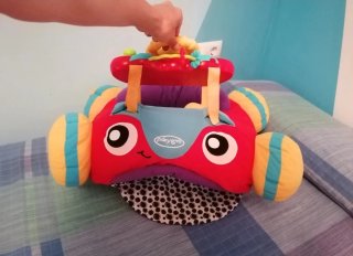 Cojín Coche Bebé Suave con Sonidos