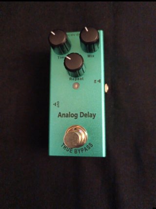 Pedal Analog Delay Guitarra True Bypass