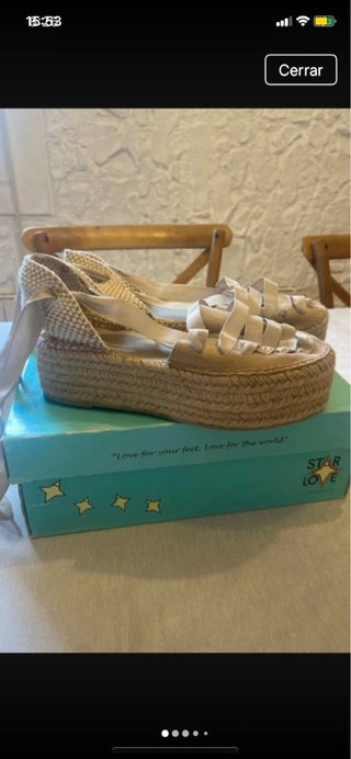 Alpargatas Star Love Beige