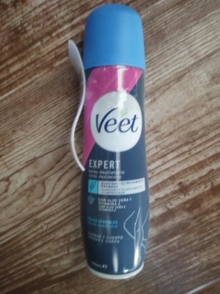 Veet Expert Spray Depilatorio Piel Sensible