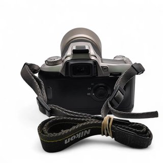 CAMARA ANALOGICA NIKON F75 OBJ NIKON AF 70-300MM + OBJETIVO NIKON 28-80MM *DECORATIVA*