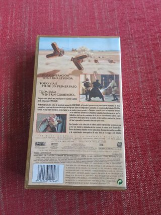 VHS Star Wars: La Amenaza Fantasma