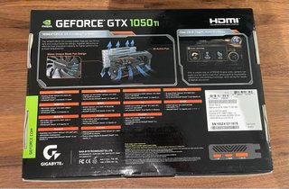 Gigabyte GTX 1050 Ti OC 4GB GDDR5